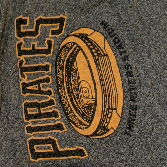 Women's Pittsburgh pirates three rivers stadium by tailgate t shirt - Picture 2 of 4